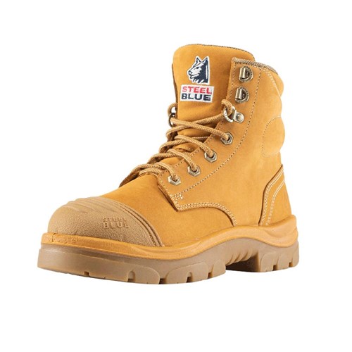 Steel toe work boots for women