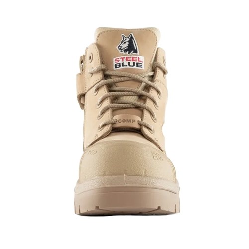 Steel Blue Women's Parkes Zip Composite Toe Scuff Cap Safety Boots