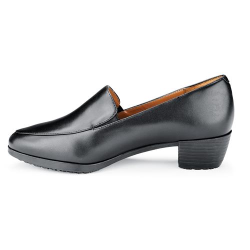 Black slip on shoes for work