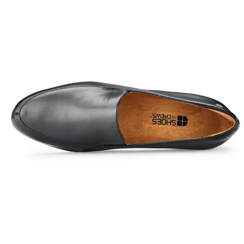 Slip-resistant slip on work shoe