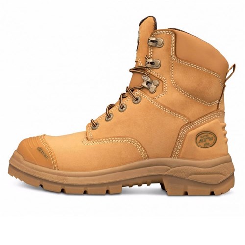 Oliver 150mm wheat zip sided boot