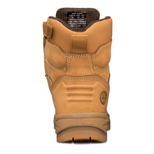 Cut Resistant Wheat Zip Sided Safety Boots