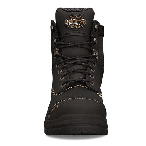 Oliver Black Zip Sided Safety Boots