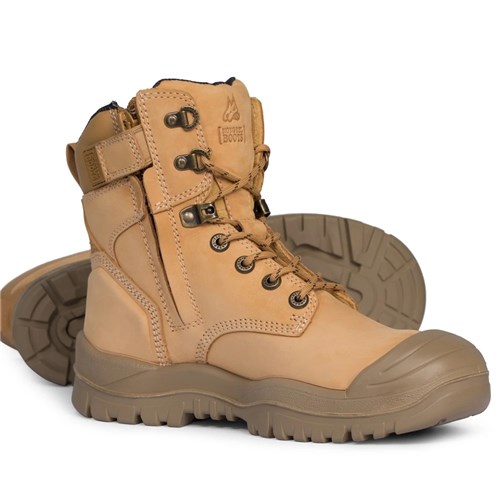 High ankle safety boots