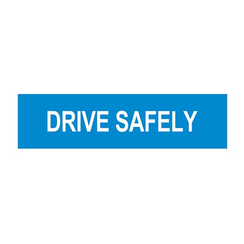 Drive Safety 1200x300mm Multi-Message Sign CT284-18H