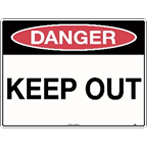 Danger Signs -Danger Keep Out Poly Sign