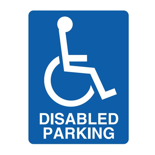 Disabled signage sales
