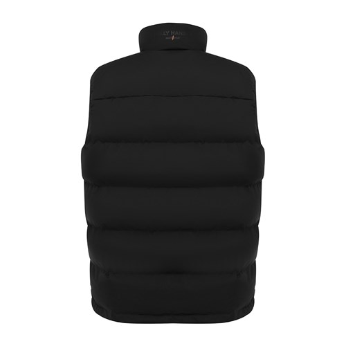 Black work puffer vests