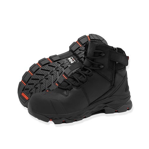 Helly Hansen Sided Zip Oxford Mid Boot - Black
