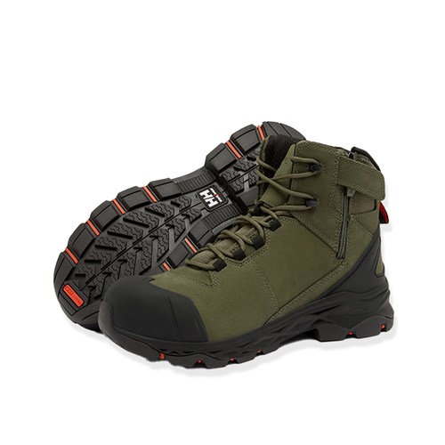 Helly Hansen Zip-Sided Oxford Mid Boot - Olive