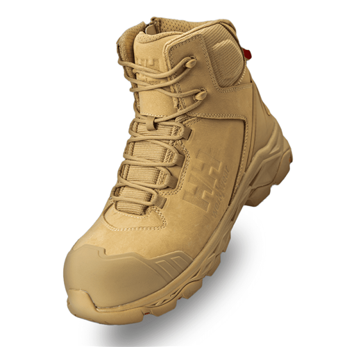 Mid Zip Side Boot Black