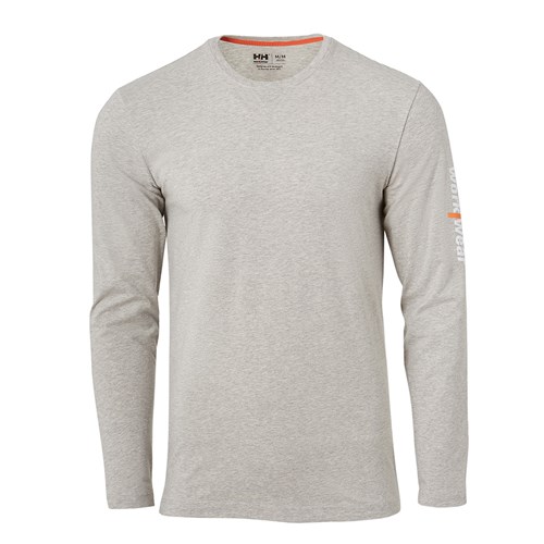 Grey Melange long sleeve t shirts