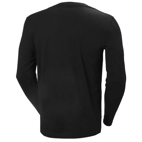 Black helly hansen long sleeve shirt