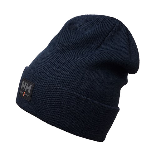 Navy work beanie