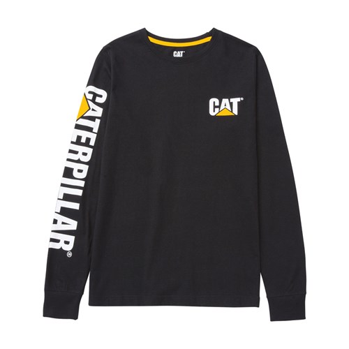Womens Trademark Banner L/S Tee - Black