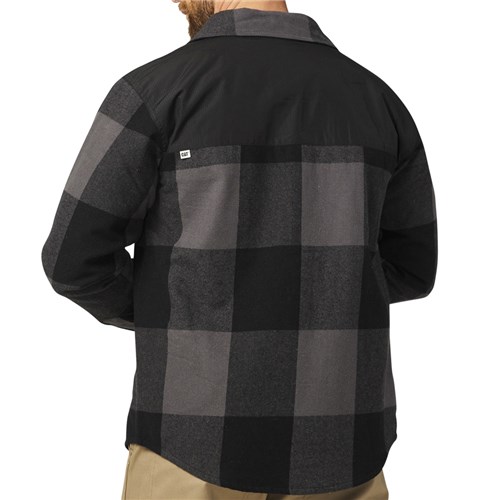 Insulated shirt jacket men
