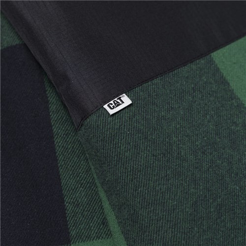 Men's insulated shirt jacket