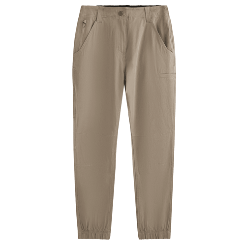 Khaki cuffed work pants