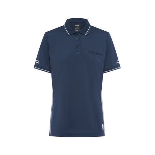 Amelia Aerocool Polo Womens Work Shirt - Navy