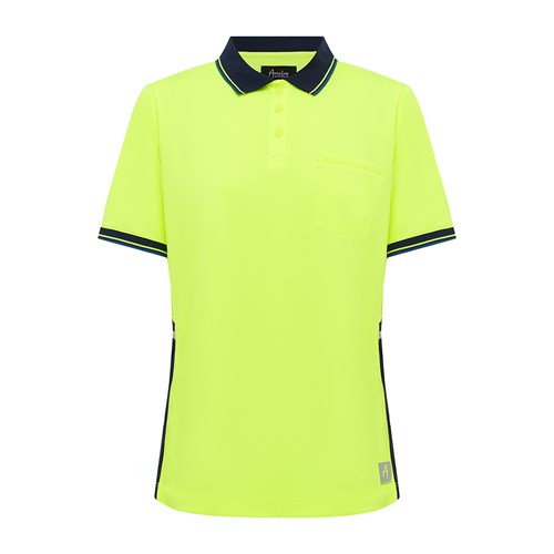 Yellow Hi Vis Polo for Women