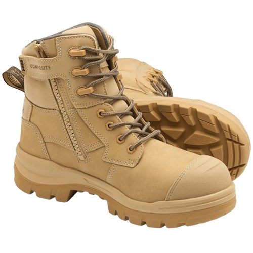 Rotoflex Series Zip-Sided Safety Boots - Sand