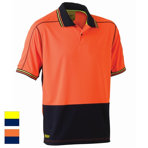 Hi-Vis Mesh Short Sleeve Polo Shirt