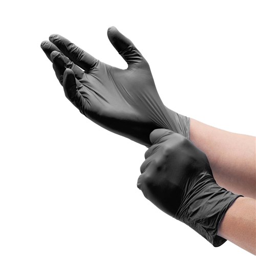 Nitrile Powder-Free Gloves Black