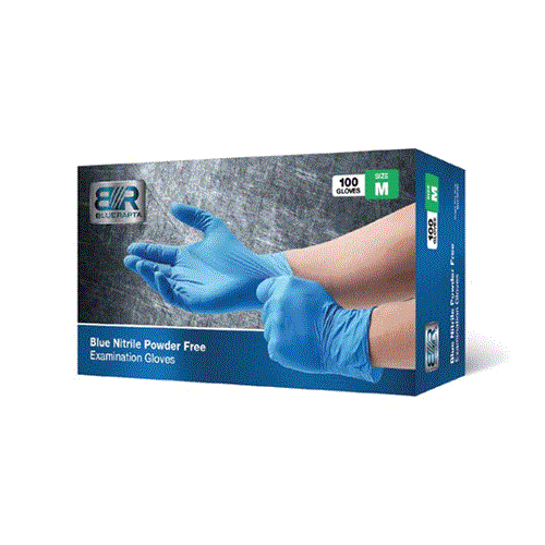 BR Nitrile Examination Glove