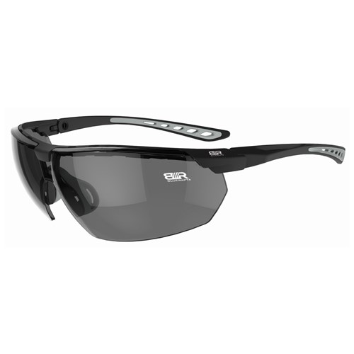 Safety Glasses - Blue Rapta 'BULLET' General Purpose Safety Glasses - Smoke Lens