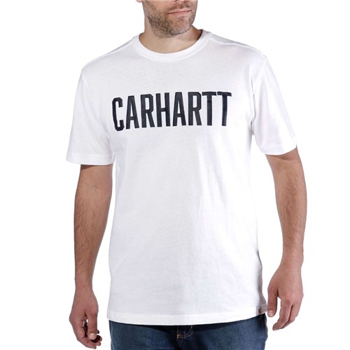 Carhartt Maddock Hammer T-Shirt - White