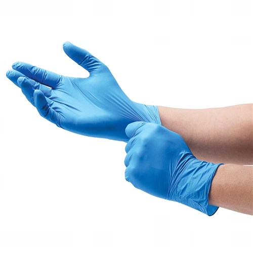 Where to buy blue latex gloves top