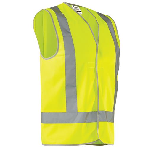 Yellow Hi-Vis 'H' Taped Safety Vest