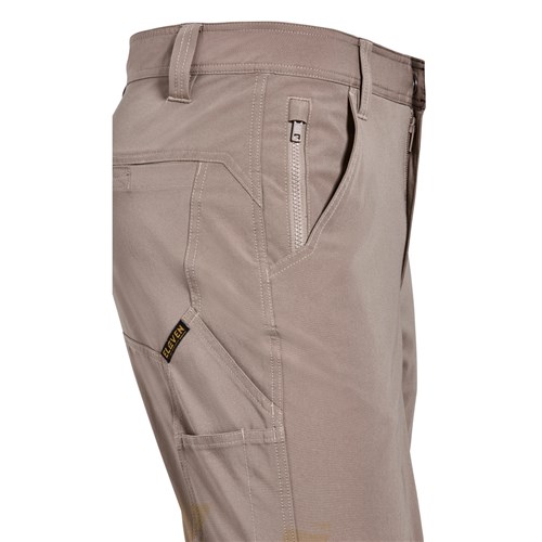Cuffed work pants men's