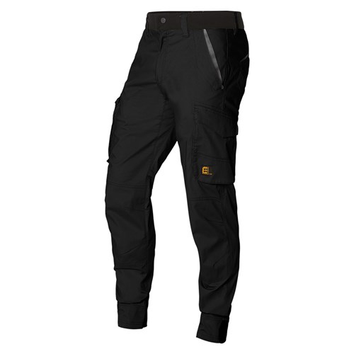 Black lightweight cargo pants