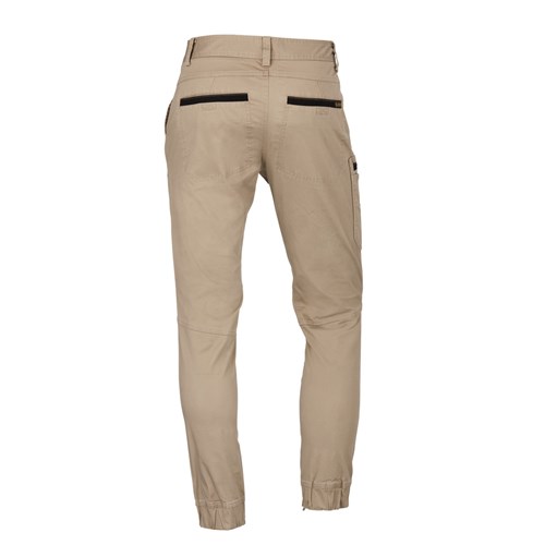 Stretch pants with pockets