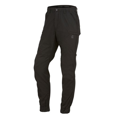 Cuffed stretch work pants