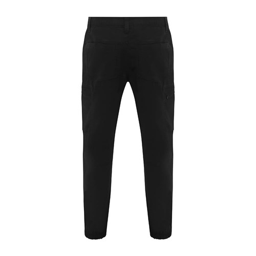 Black Stretch Cuffed Pant