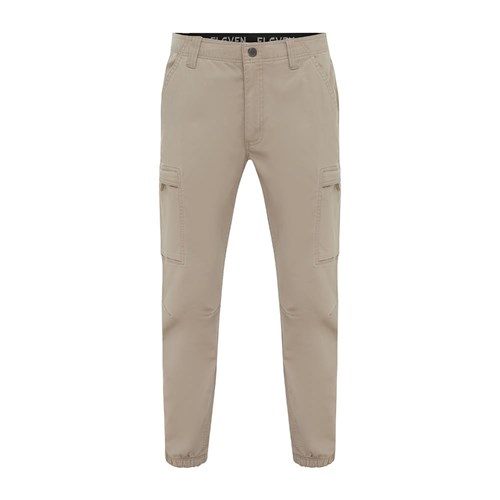 Khaki Stretch Cuffed Pant