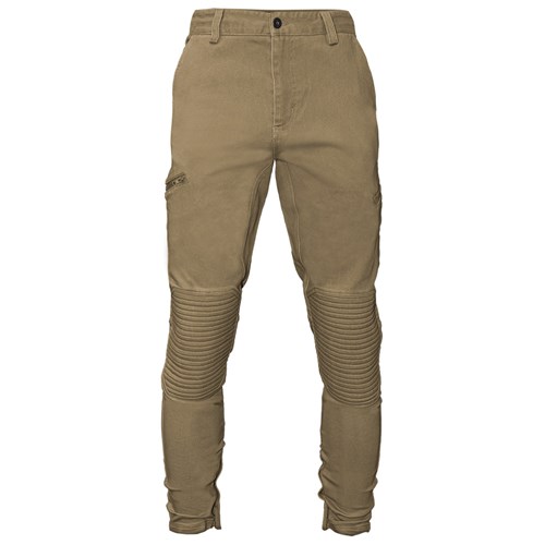 Khaki Strike Pant with Built-in Neoprene Knee Protection