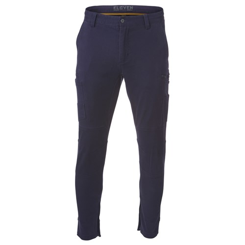 ELEVEN Workwear Grid Work Pant - Navy