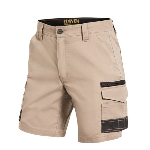 Eleven Workwear Contrast Panel Short