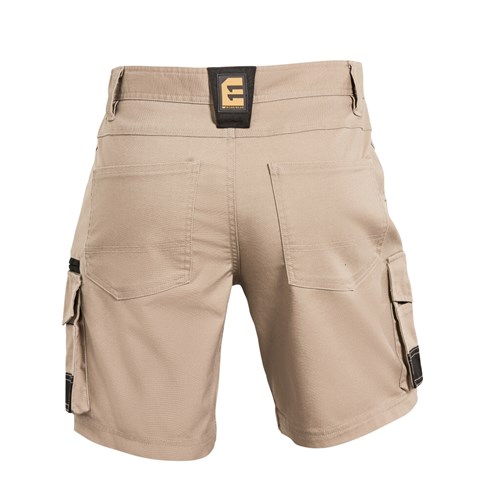 Khaki Contrast Panel Short