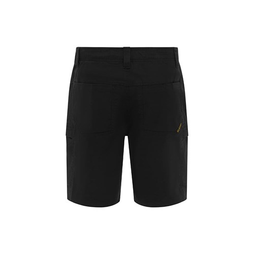 Black Stretch Cargo Shorts