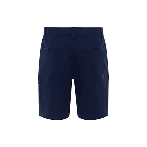 Navy Blue Stretch Cargo Shorts