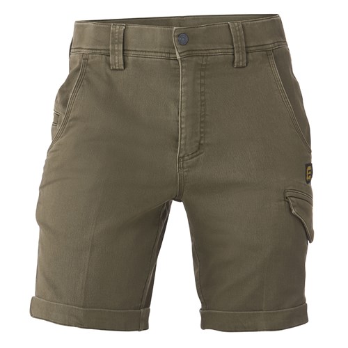 Dirty Olive Work Cargo Shorts