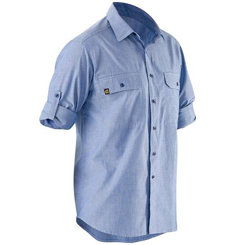 Long Sleeve Chambray Shirt