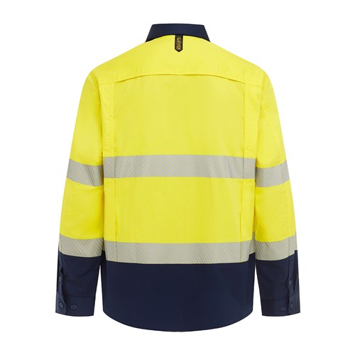 Anti Odour Long Sleeve Shirt with Reflective Tape