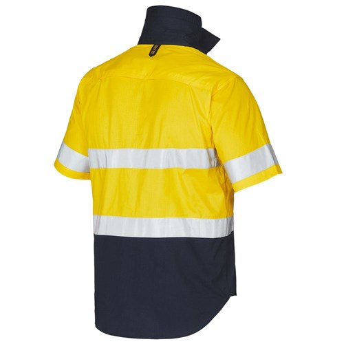 AEROCOOL Hi-Vis Spliced Taped S/S Shirt