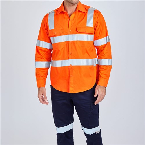 Long sleeve Hi-Vis Shirt Front