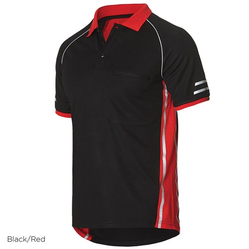 AEROCOOL Polo shirts are made with soft Polyester micro-mesh fabric